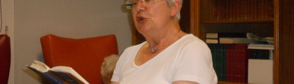 Lecture avec Marguerite